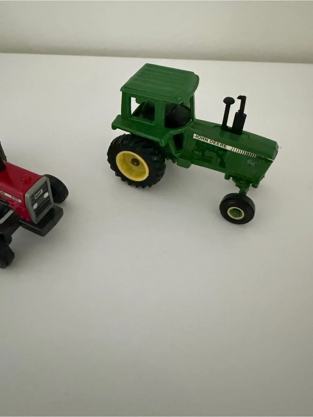 Red and Green Toy Tractor Set - Kids Toys